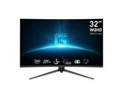 Монітор MSI 31.5" G32CQ5P 2xHDMI, DP, Audio, VA, 2560x1440, 170Hz, 1ms, sRGB 115%, CURVED, AdaptiveSync, HAS 9S6-3DB44H-051