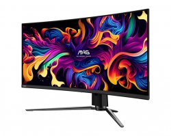 Монітор MSI 34" MAG 341CQP 2xHDMI, DP, USB-C, 2xUSB, QD-OLED, 3440x1440, 21:9, 175Hz, 0.03ms, sRGB 139%, CURVED, FreeSync, HAS, HDR400 9S6-3DD04T-031
