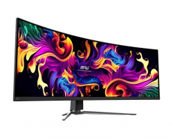 Монитор MSI 49" MPG 491CQP 2xHDMI, DP, USB-C, 2xUSB, QD-OLED, 5120x1440, 32:9, 144Hz, 0.03ms, sRGB 146%, CURVED, AdaptiveSync, HAS, HDR400 9S6-3FA84T-033
