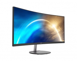 Монітор MSI 34&quot; PRO MP341CQ 2xHDMI, DP, MM, VA, 3440x1440, 21:9, 100Hz, 4ms, sRGB 116%, CURVED, FreeSync 9S6-3PB2CT-002