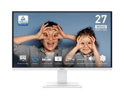 Монитор MSI 27" PRO MP273QW-E2 2xHDMI, DP, MM, IPS, 2560x1440, 100Hz, 1ms, sRGB 118%, белый 9S6-3PB69H-065