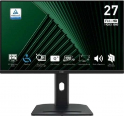 Монітор MSI 27" PRO MP275PG D-Sub, HDMI, MM, IPS, 100Hz, 4ms, sRGB 95%, AdaptiveSync, Pivot 9S6-3PC39M-053