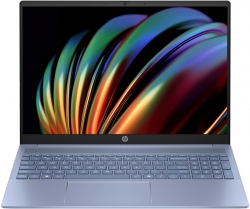 Ноутбук HP Pavilion 16-af0011ua 16" WUXGA IPS AG, Intel Ultra 5-125U, 16GB, F512GB, UMA, DOS, блакитний A2BK2EA