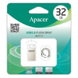 Накопичувач Apacer 32GB USB 2.0 AH111 Crystal AP32GAH111CR-1