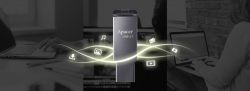 Накопичувач Apacer 64GB USB 3.1 AH360 Ashy AP64GAH360A-1