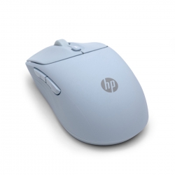 Миша HP 400 Quiet, WL/BT, блакитний AZ7B4AA