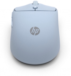 Миша HP 400 Quiet, WL/BT, блакитний AZ7B4AA