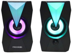 Акустична система MICROLAB 2.0 B-22,USB Black