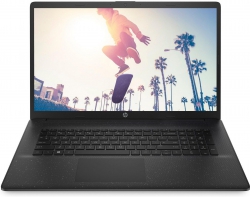 Ноутбук HP 17-cn4007ua 17.3" FHD IPS AG, Intel 5-120U, 16GB, F512GB, UMA, DOS, чорний B23C6EA
