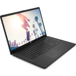 Ноутбук HP 17-cn4007ua 17.3" FHD IPS AG, Intel 5-120U, 16GB, F512GB, UMA, DOS, чорний B23C6EA