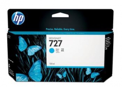 Картридж HP No.727 DesignJet T1500/T920 Cyan, 130 ml B3P19A