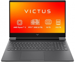 Ноутбук HP Victus 15-fb3014ua 15.6&quot; FHD IPS AG, AMD R5-8645HS, 16GB, F512GB, NVD2050-4, DOS, серый BF1H7EA