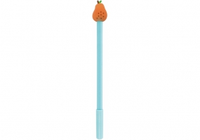 Ручка шариковая гелевая Fruits, пишет синим, ассорти MAXI BJ20-3N002