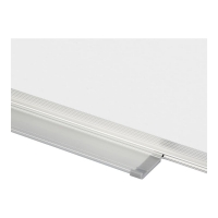 Дошка магнітна сухостиральна, JOBMAX, 75х100см, горизонтальна, алюмінієва рамка Buromax BM.0040