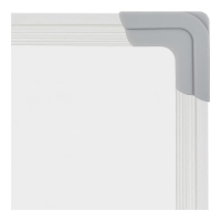 Дошка магнітна сухостиральна, JOBMAX, 75х100см, горизонтальна, алюмінієва рамка Buromax BM.0040