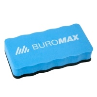 Губка магнітна для сухої очистки маркерної дошки з магнітом, синій Buromax BM.0074-02
