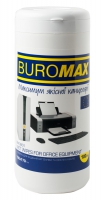Серветки для чищення оргтехніки, пластикових поверхонь та офісних меблів Buromax BM.0801