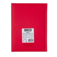 Щоденник недатований GENTLE, A5, червоний, штуч.шкіра/поролон, 336 стор Buromax BM.20090-05