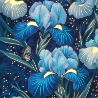 Щоденник недатований поліграфічний POSH, A5, темно-синій, 336 стор Buromax BM.20130-03