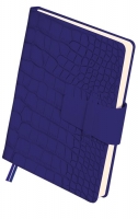 Щоденник недатований CROCO, A5, 320 стор. синій Buromax