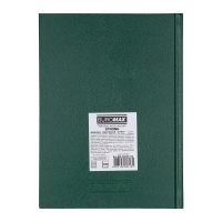 Дневник недатированный STRONG, A5, зеленый, бумвинил/поролон, 336 стр. Buromax BM.20220-04