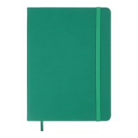 Щоденник недатований TOUCH ME, A5, 288 стор., зелений Buromax BM.2028-04