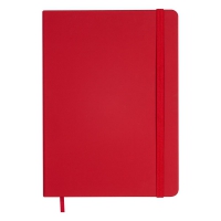 Щоденник недатований TOUCH ME, A5, червоний, штуч. шкіра, 336 стор Buromax BM.20280-05