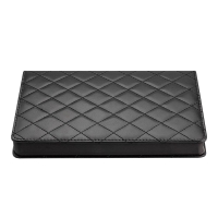 Щоденник недатований DONNA LINE, A5, чорний, штуч.шкіра/поролон, 336 стор Buromax BM.20300-01