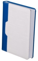 Ежедневник недатированный JARDIN, A5, 288 стр. синий Buromax