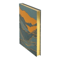 Щоденник недатований поліграфічний FILLING, A5, золотий, 336 стор Buromax BM.20310-23