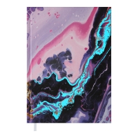 Дневник недатированный MIRACLE, A5, фиолетовый Buromax BM.2032-07