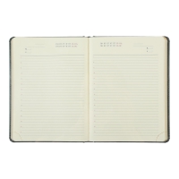 Щоденник недатований ORION, A5, сірий, иск.кожа/поролон Buromax BM.2035-09