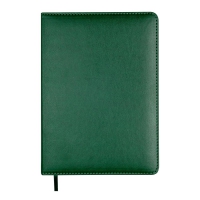 Щоденник недатований PRIME, A5, зелений, штуч.шкіра/поролон, 336 стор Buromax BM.20380-04