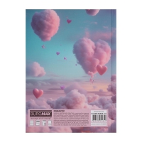 Щоденник недатований поліграфічний ROMANTIC, A5, блакитний, 336 стор Buromax BM.20400-14