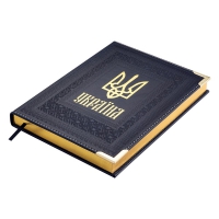 Щоденник недатований STATUT, A5, синій, штуч.шкіра/поролон, 336 стор Buromax BM.20480-02