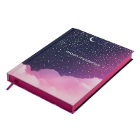 Щоденник недатований поліграфічний ONLY, A5, сливовий, 336 стор Buromax BM.20540-48