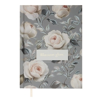 Щоденник недатований поліграфічний FATTORE, A5, сірий, 336 стор Buromax BM.20600-09