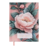 Щоденник недатований поліграфічний FATTORE, A5, рожевий, 336 стор Buromax BM.20600-10