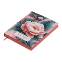 Щоденник недатований поліграфічний FATTORE, A5, рожевий, 336 стор Buromax BM.20600-10