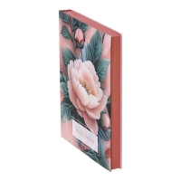 Щоденник недатований поліграфічний FATTORE, A5, рожевий, 336 стор Buromax BM.20600-10