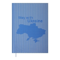 Щоденник недатований FREE, A5, блакитний Buromax BM.2064-14