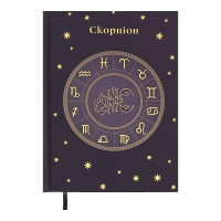 Щоденник недатований поліграфічний ZODIAK, A5, бузковий, 336 стор Buromax BM.20670-26