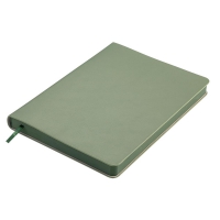 Щоденник недатований MORANDI STYLE, A5, зелений, штуч.шкіра, 336 стор Buromax BM.20680-04