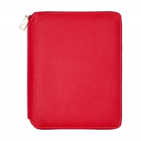 Щоденник недатованийPRIMAVERA, A5, червоний, штуч.шкіра/поролон, 336 стор Buromax BM.20730-05