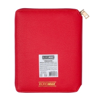 Щоденник недатованийPRIMAVERA, A5, червоний, штуч.шкіра/поролон, 336 стор Buromax BM.20730-05