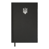 Щоденник недатований  AIRY, A5, чорний , бумвініл, 336 стор Buromax BM.20731-01