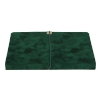 Щоденник недатований VELOUR, A5, зелений, штуч.шкіра, 336 стор Buromax BM.20770-04