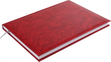 Дневник недатированный BASE, L2U, A4, красный, бумвинил/поролон Buromax BM.2094-05
