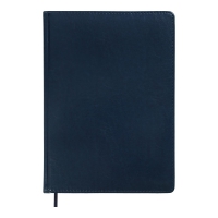 Дневник недатированный BRAVO, L2U, А4, синий, искусственная кожа/поролон Buromax BM.2097-02