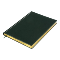 Дневник недатированный BRAVO, L2U, А4, зеленый, искусственная кожа/поролон Buromax BM.2097-04
